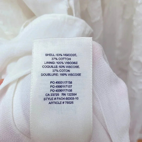 ARITZIA - White Wilfred Alma Dress - Picture 5 of 6